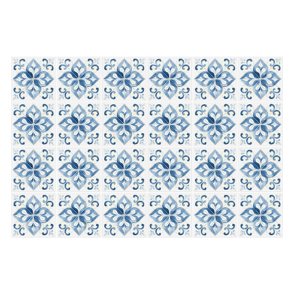 Autocolante gresie si faianta Ornamente florale în gresie