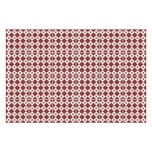 Autocolante gresie si faianta Figuri geometrice într-o grilă