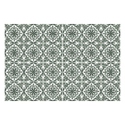 Autocolante pentru gresie Ornamente florale