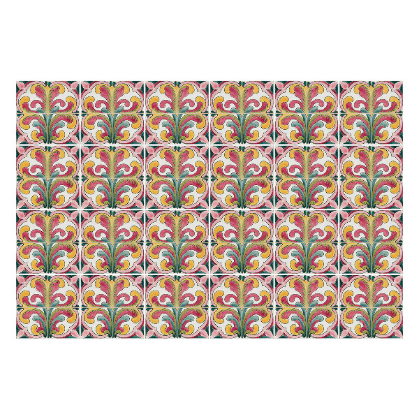 Autocolante gresie si faianta Motive florale în aranjament