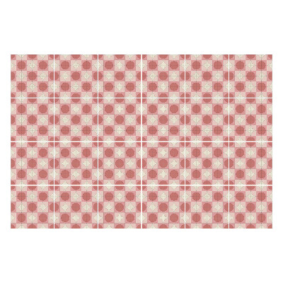 Autocolante pentru gresie Forme geometrice într-o grilă