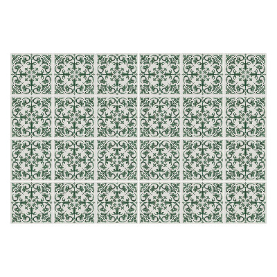 Autocolante pentru gresie Motive plante complexe