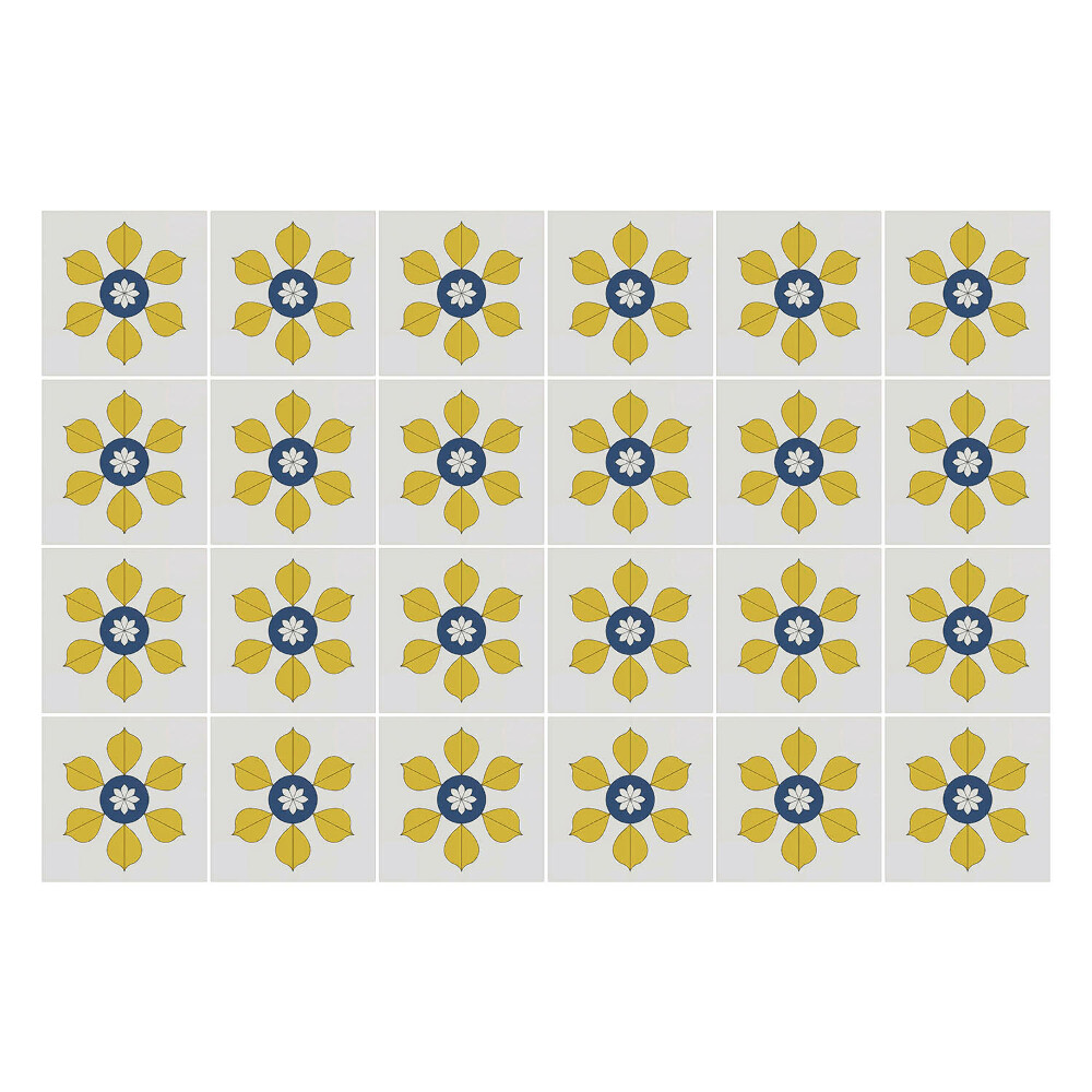 Autocolante gresie Motive florale în aranjament