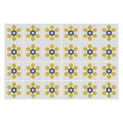 Autocolante gresie Motive florale în aranjament