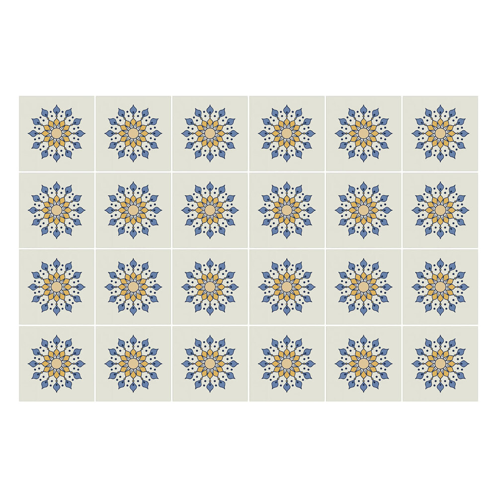 Autocolante gresie si faianta Motive florale