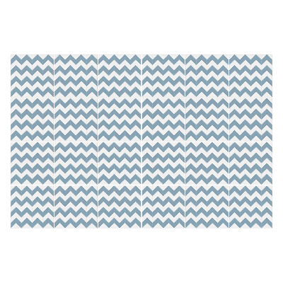 Autocolante gresie Zigzaguri orizontale