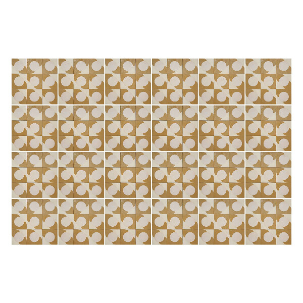 Autocolante gresie Cercuri și pătrate geometrice