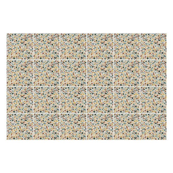 Autocolante gresie Mozaic abstract