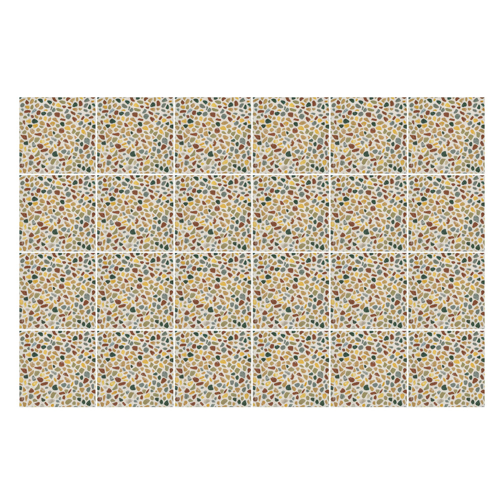 Autocolante pentru gresie Pietre colorate zdrobite