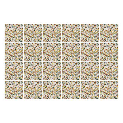 Autocolante pentru gresie Pietre colorate zdrobite