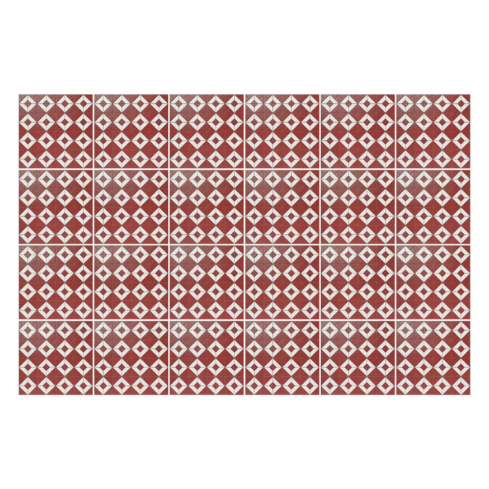 Autocolante gresie si faianta Model geometric de podea