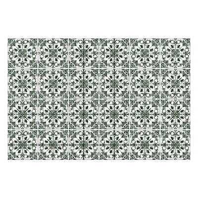 Autocolante gresie si faianta Design floral