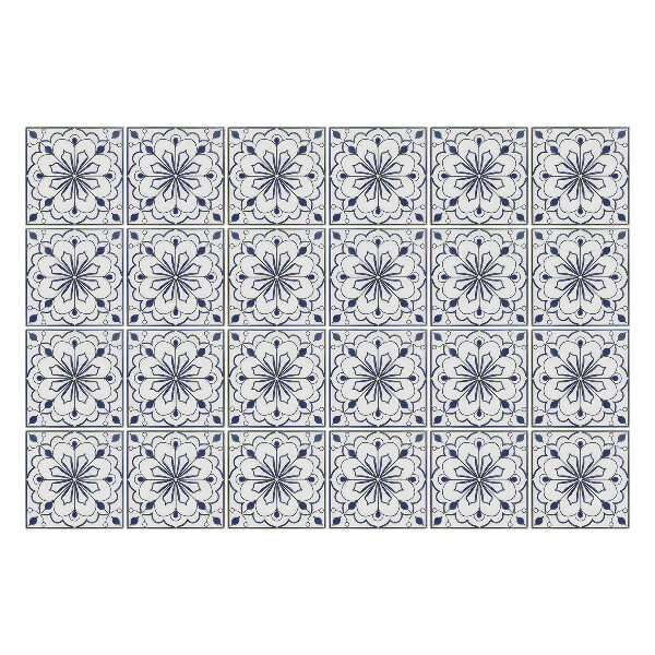 Autocolante gresie si faianta Motive florale