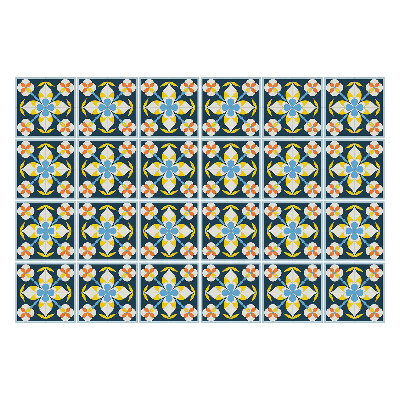 Autocolante gresie si faianta Model retro vintage de faianță