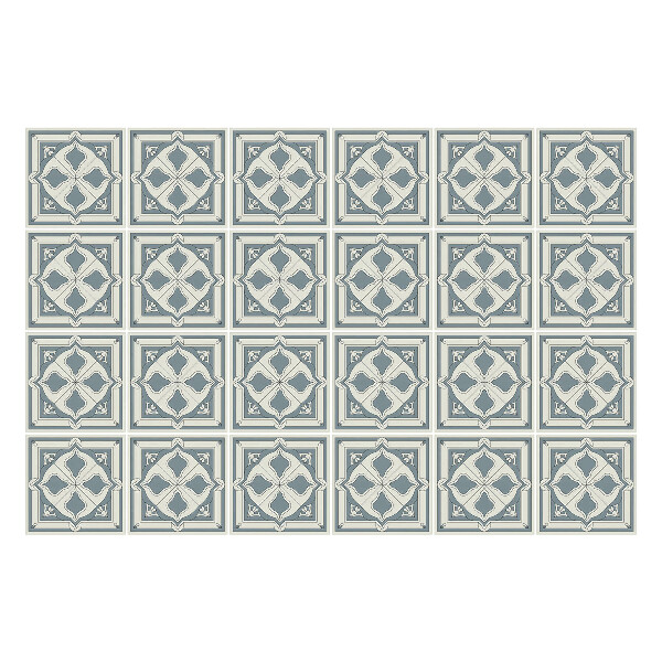 Autocolante gresie Ornamente geometrice în pătrate