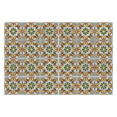 Autocolante gresie si faianta Placi bogat decorate