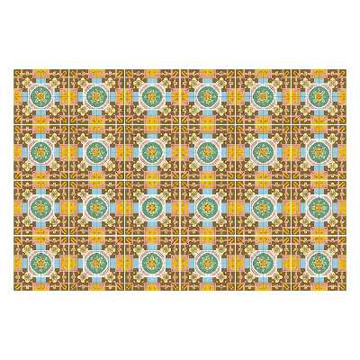 Autocolante gresie Model obișnuit de plăci