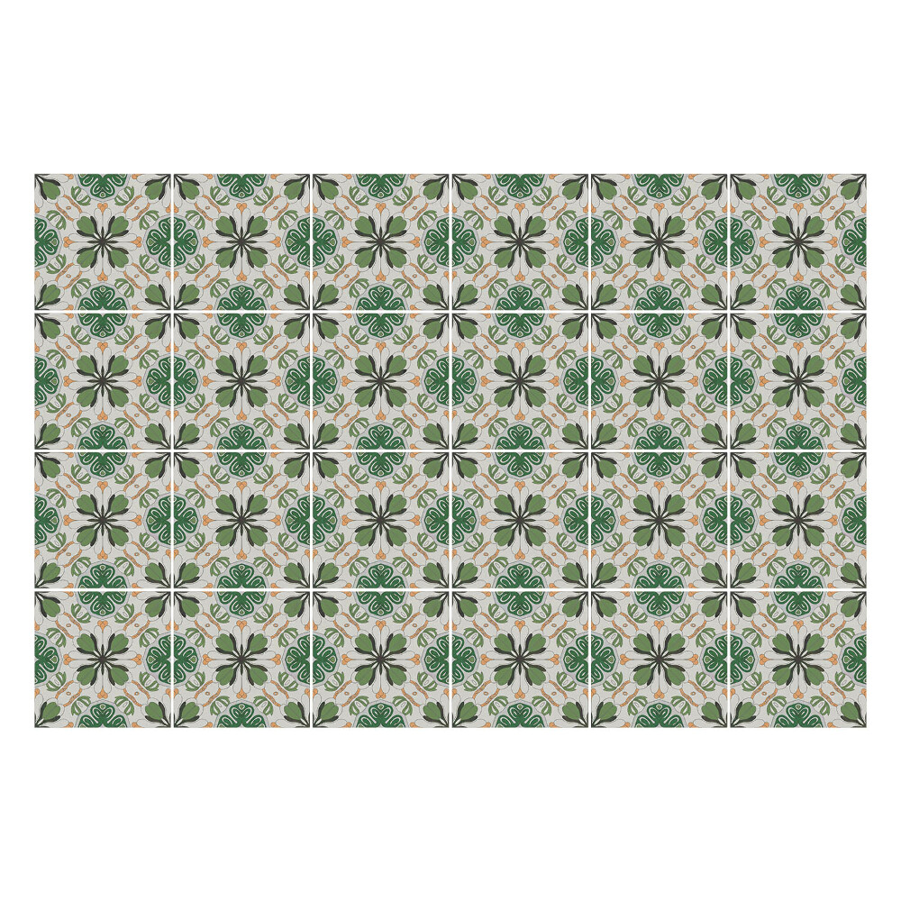 Autocolante pentru gresie Mozaic ornamental