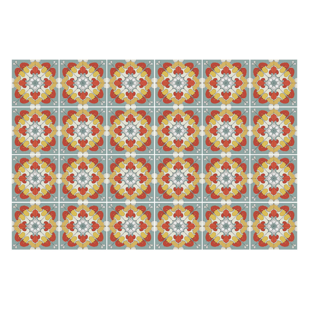 Autocolante gresie si faianta Motive florale