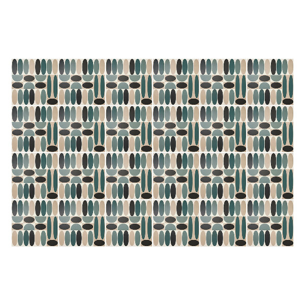 Autocolante gresie si faianta Geometria formelor ovale