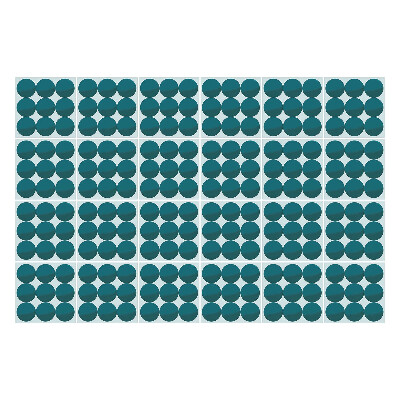 Autocolante pentru gresie Aranjarea cercurilor într-o grilă