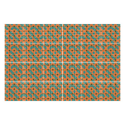 Autocolante gresie si faianta Model retro vintage