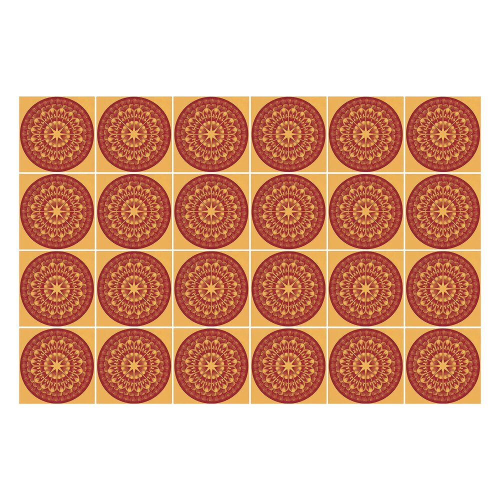 Autocolante gresie si faianta Mandale în cercuri