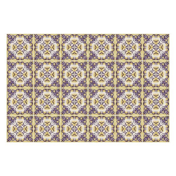 Autocolante gresie si faianta Ornamente florale