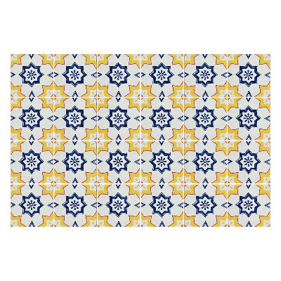 Autocolante pentru gresie Motive geometrice florale