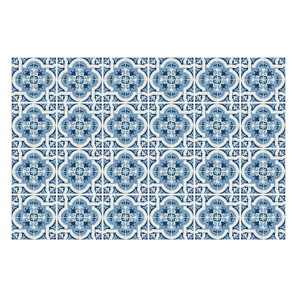 Autocolante pentru gresie Modele elegante de faianță