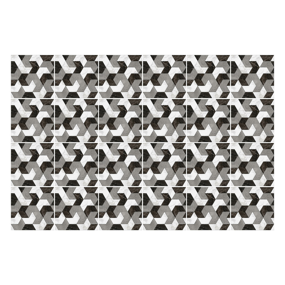 Autocolante gresie si faianta Figuri geometrice în țesături