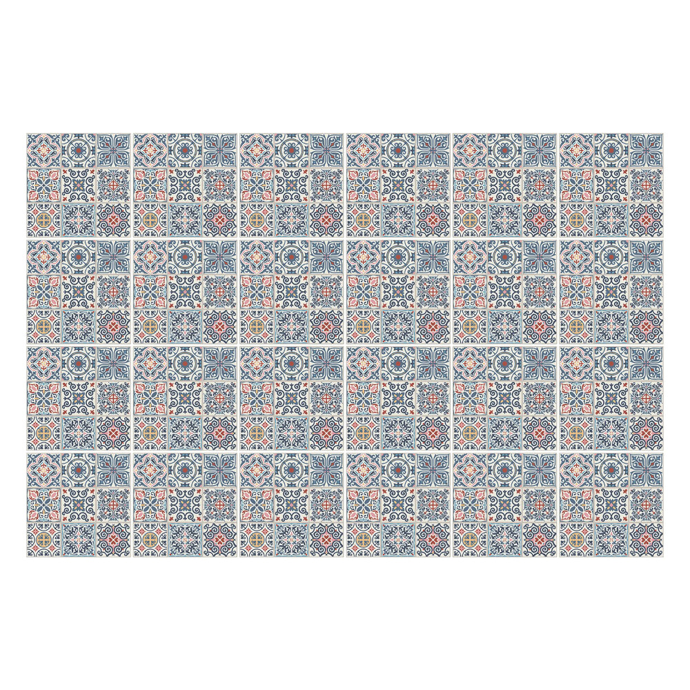 Autocolante pentru gresie Aranjamente geometrice de faianta