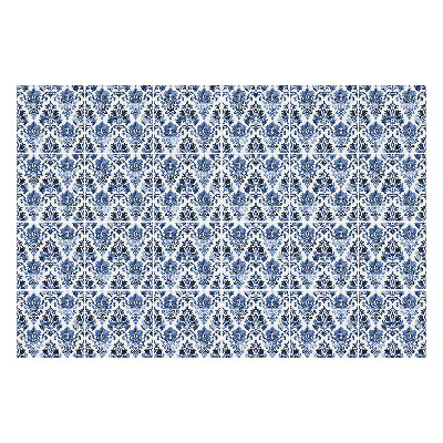 Autocolante gresie Ornament floral clasic