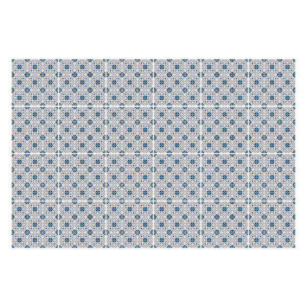 Autocolante gresie Motive florale geometrice