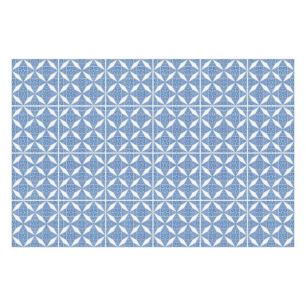 Autocolante gresie Diamante geometrice într-o grilă