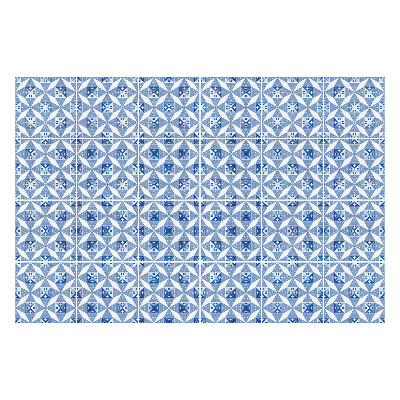 Autocolante gresie Diamante geometrice într-o grilă