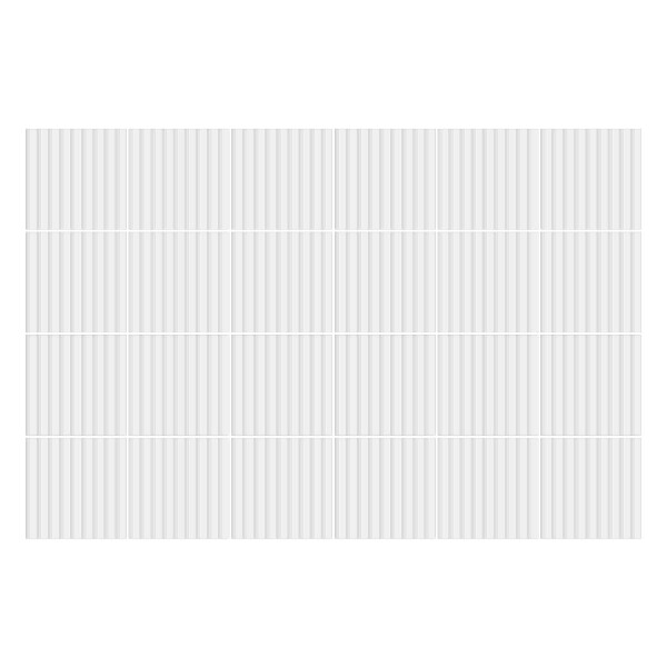 Autocolante gresie si faianta Lamele albe