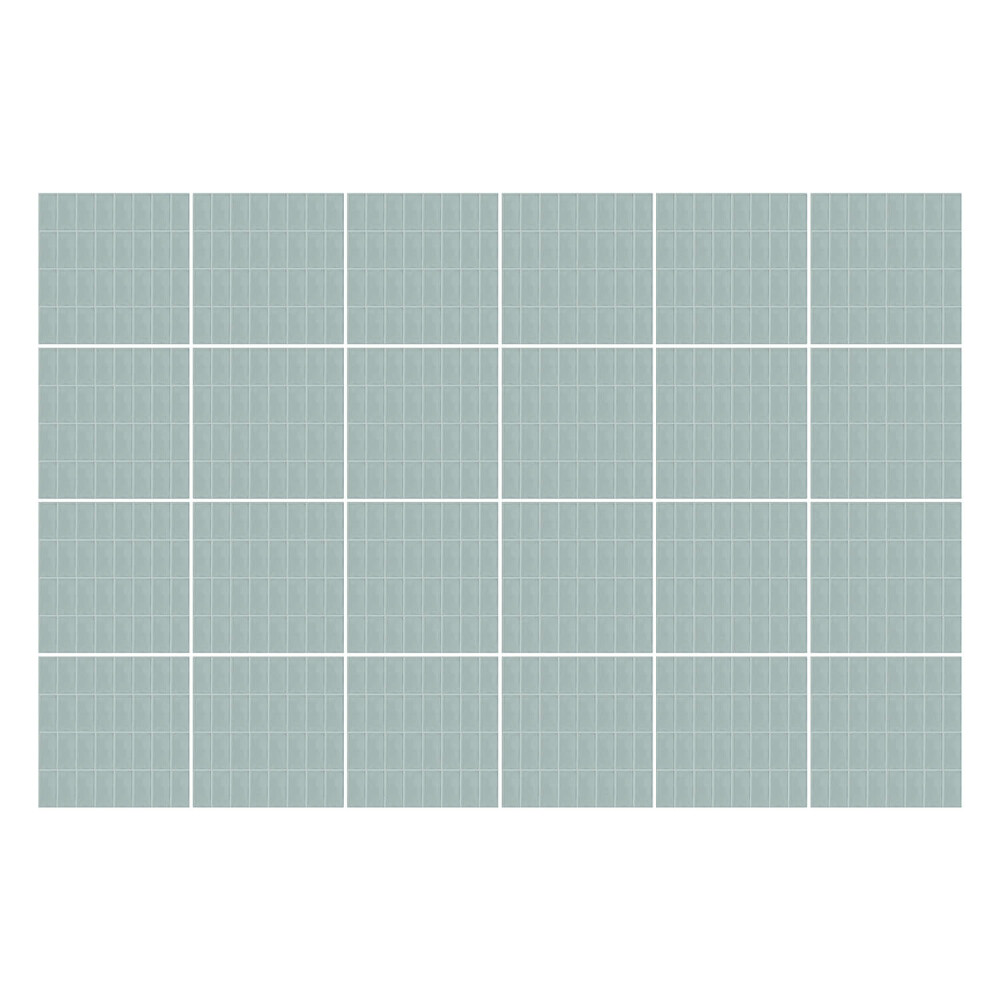 Autocolante gresie si faianta Placi smălțuite albastre