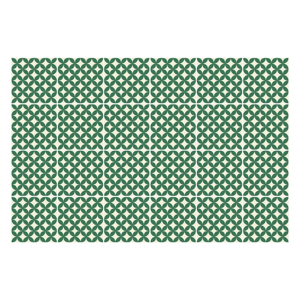 Autocolante gresie Model antic la modă