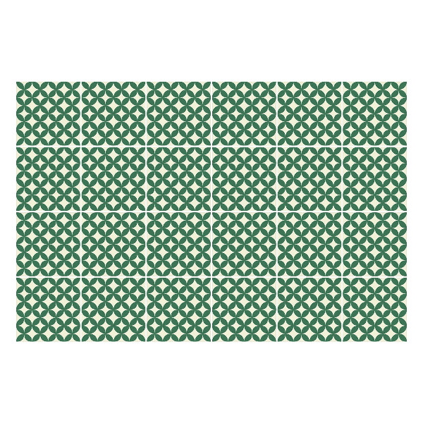 Autocolante gresie Model antic la modă