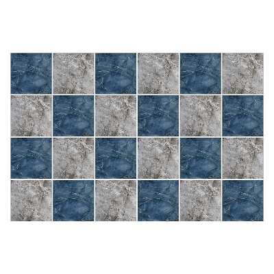 Autocolante gresie Mozaic de piatră cu vene