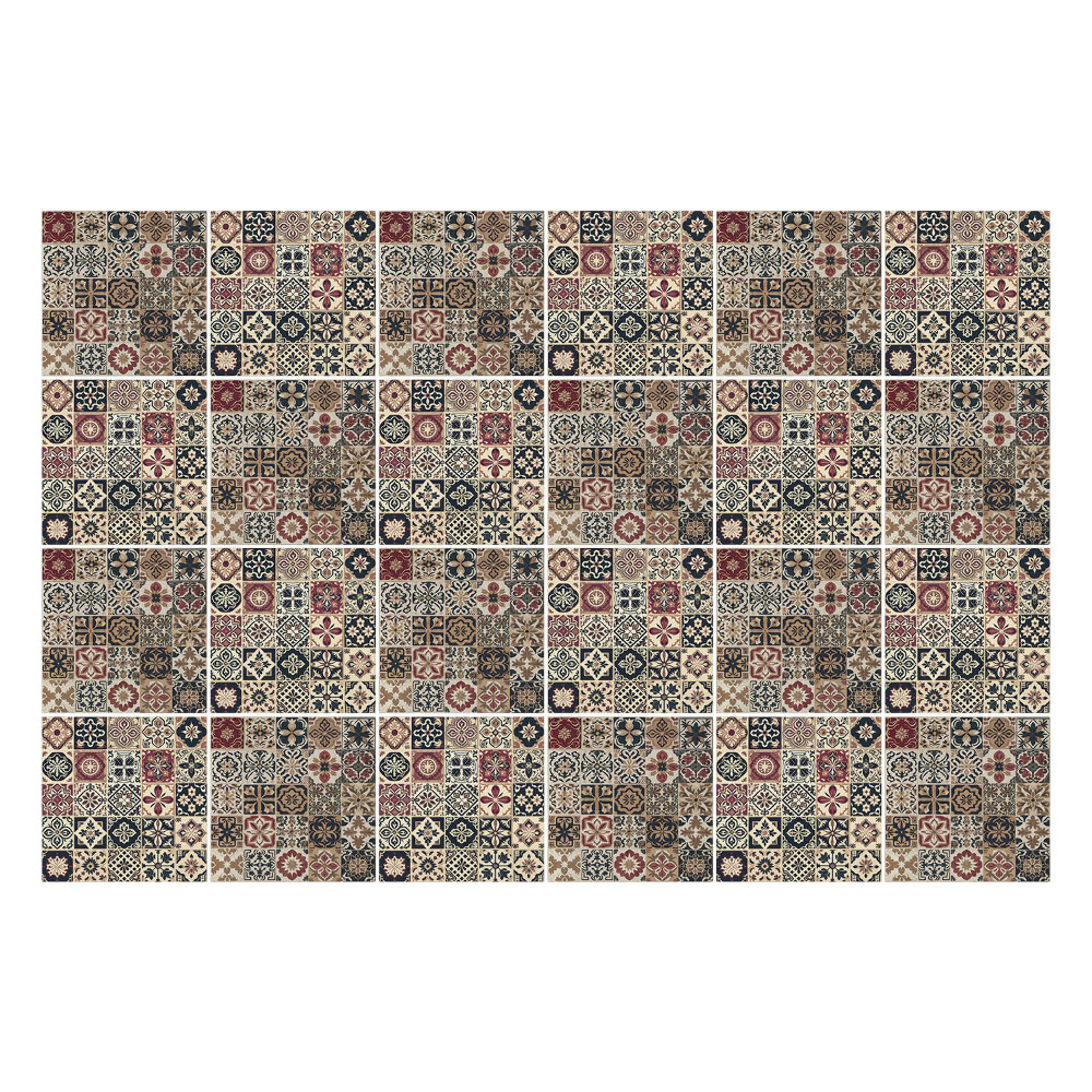 Autocolante gresie si faianta Placi clasice cu ornamente