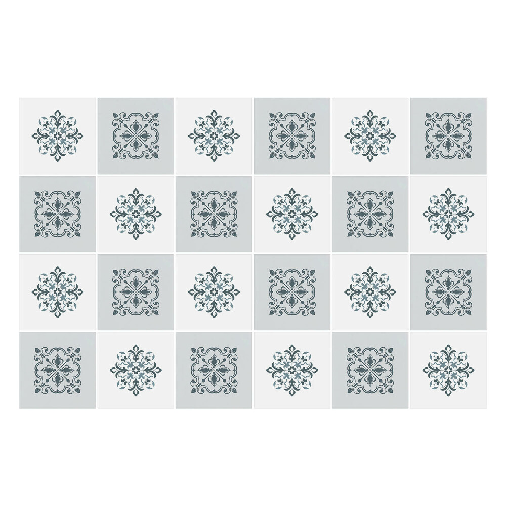 Autocolante gresie Ornamente elegante pe fundal