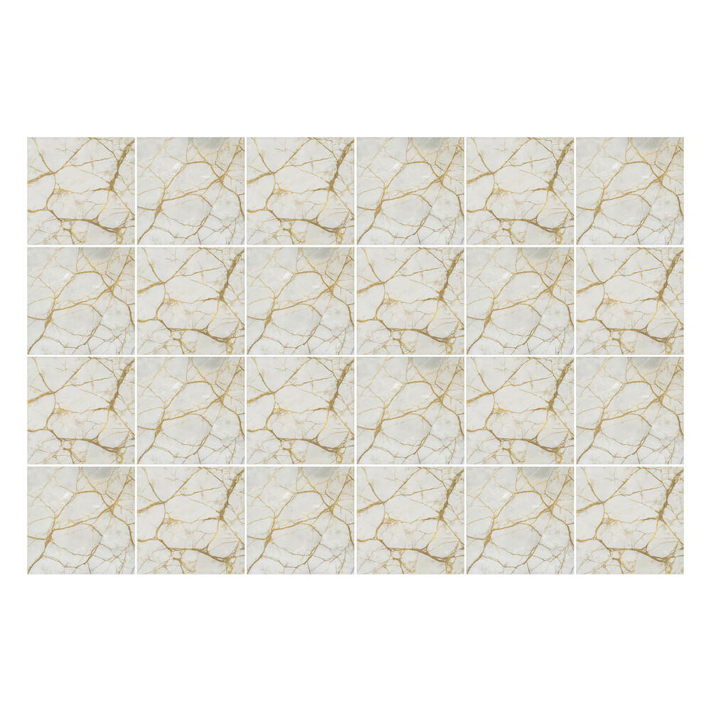 Autocolante pentru gresie Motiv elegant din marmură