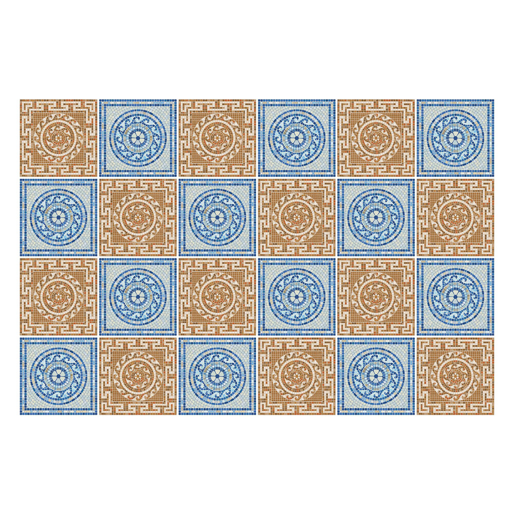 Autocolante pentru gresie Set de faianta antica