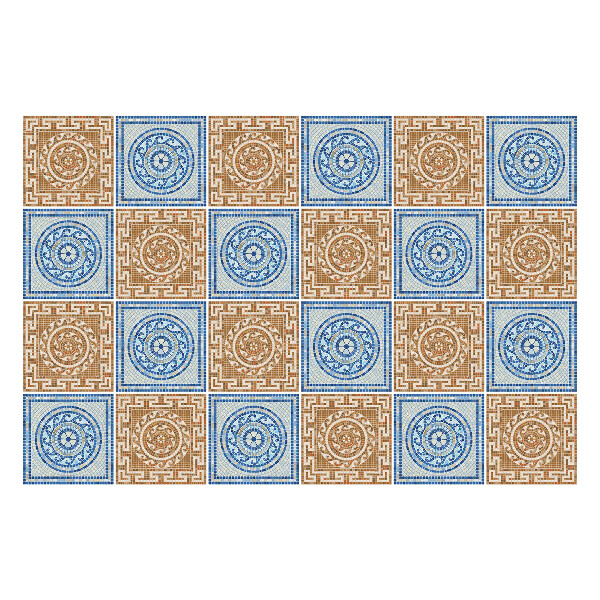 Autocolante pentru gresie Set de faianta antica