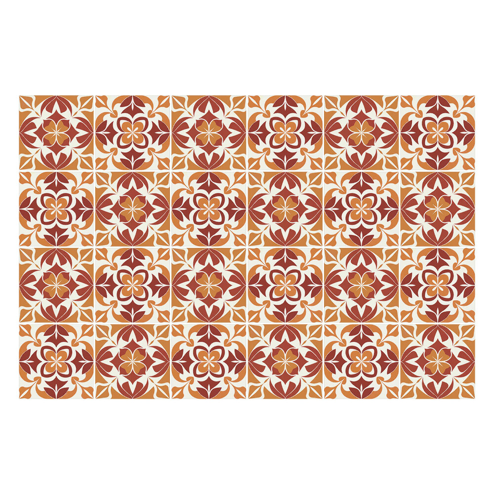 Autocolante gresie Motiv geometric floral
