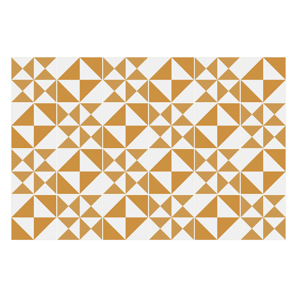 Autocolante pentru gresie Geometria triunghiului