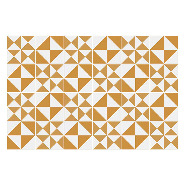 Autocolante pentru gresie Geometria triunghiului