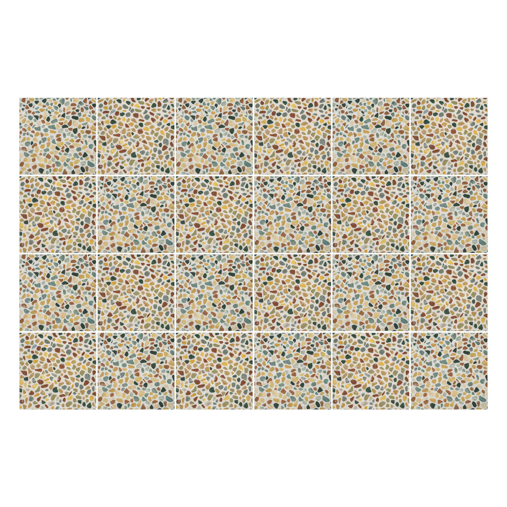 Autocolante pentru gresie Motiv mozaic de piatră